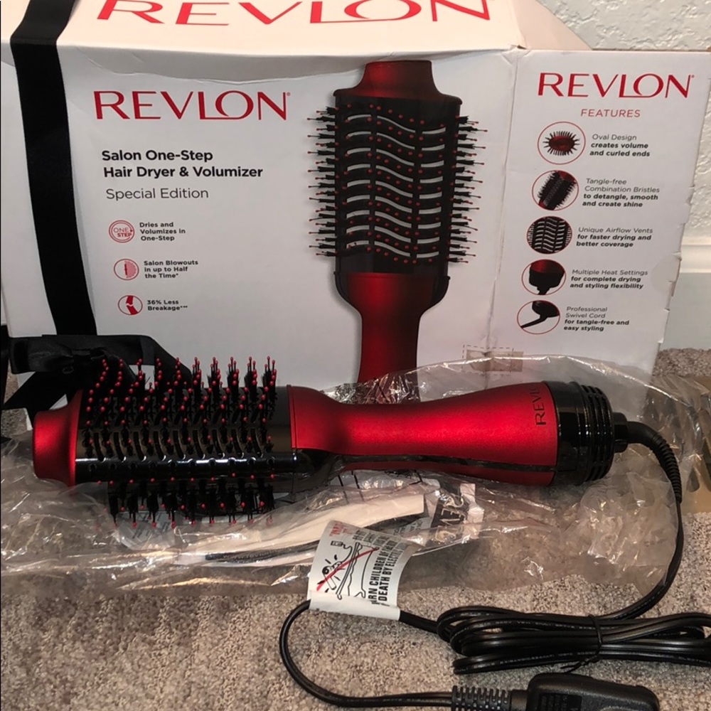 Revlon Hair dryer brush!